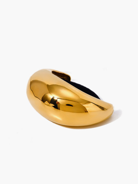 Calista Golden Pony Hair Tie
