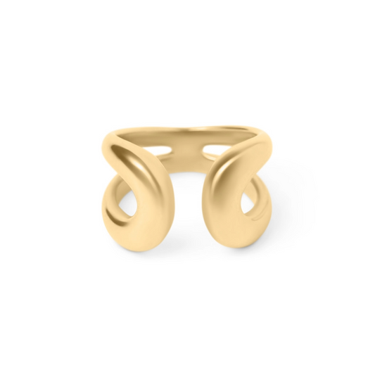 Saffron Adjustable Cozy Ring