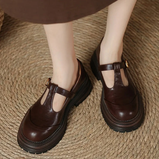 Luna | Classic T-Bar Shoes