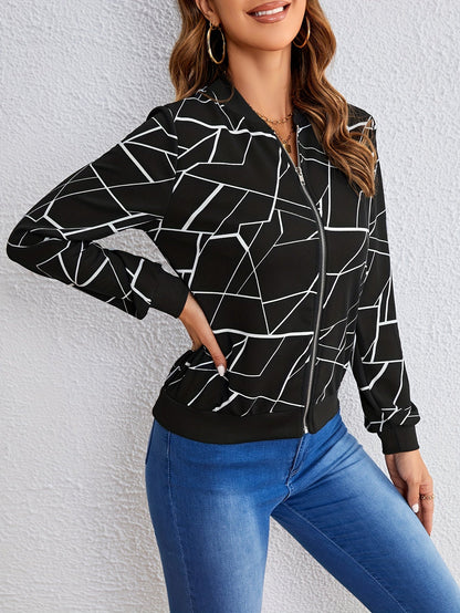 Carly Geometric Jacket