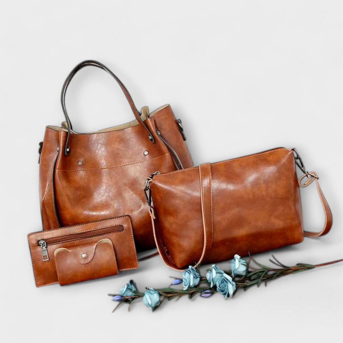 Azura - 4 Piece Vintage Bag Set
