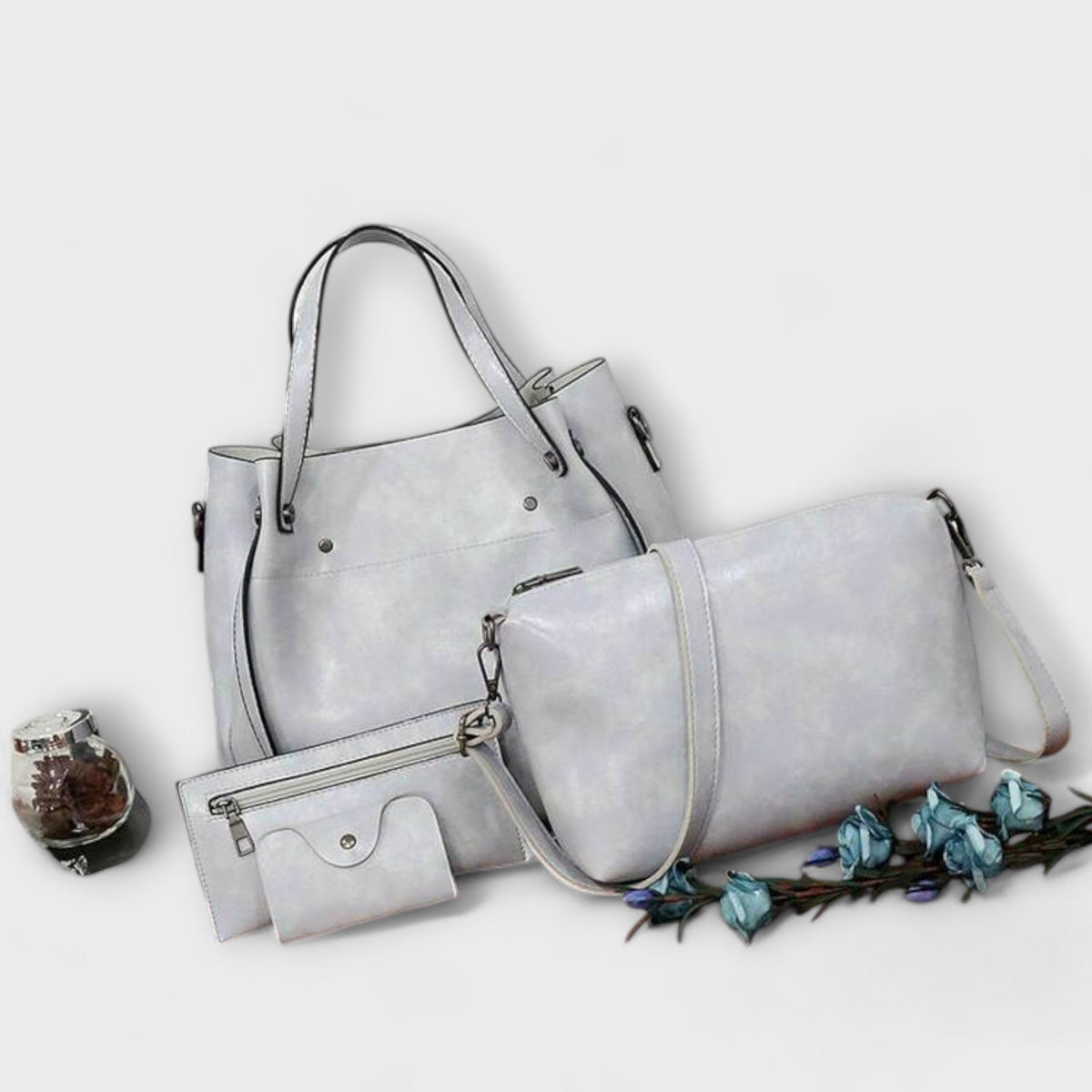 Azura - 4 Piece Vintage Bag Set