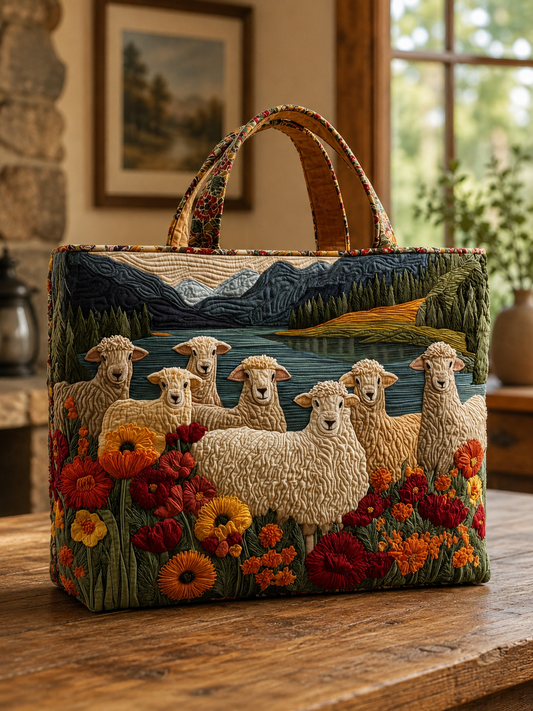 Artisan Bag - Sheep by the Lake