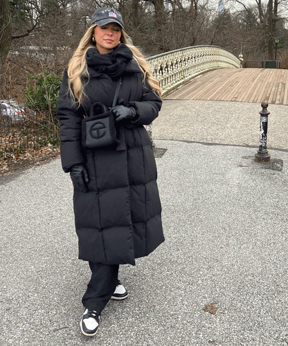 Elowen | Long Quilted Winter Coat