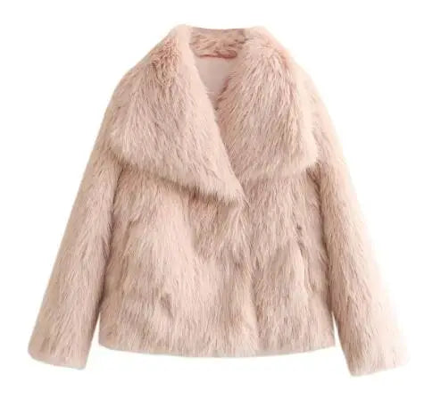 Aurora Luxe Faux Fur Coat
