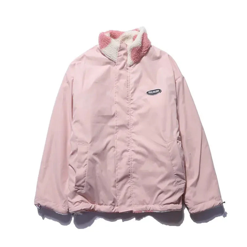 Amara | Reversible Heart-Detail Jacket