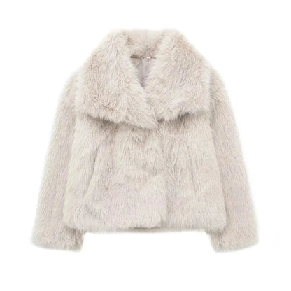 Aurora Luxe Faux Fur Coat