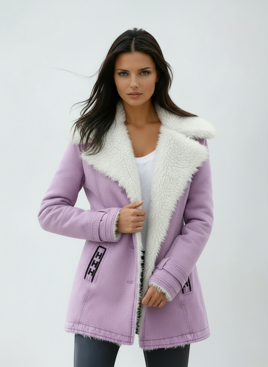 Amara | Wool Blend Winter Coat
