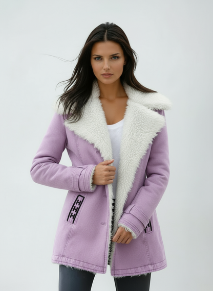 Amara | Wool Blend Winter Coat