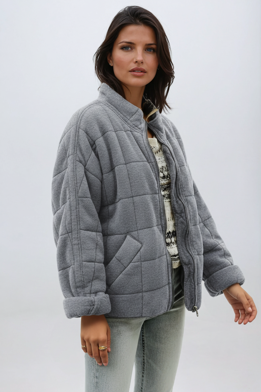 Juliette | Oversized Quilted Coat