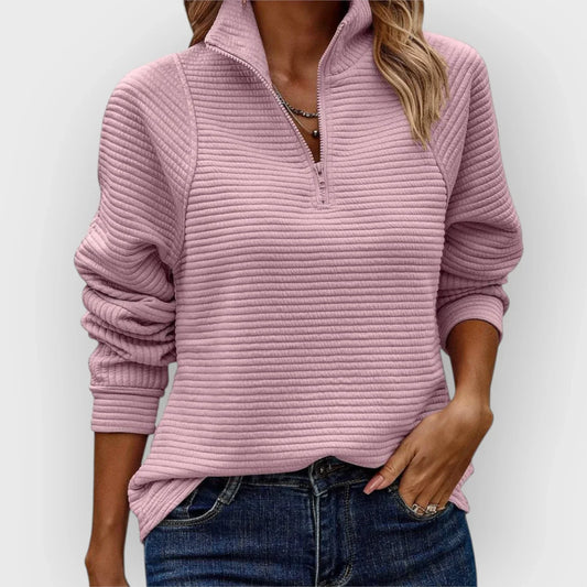 Olivia - Half-Zip Pullover
