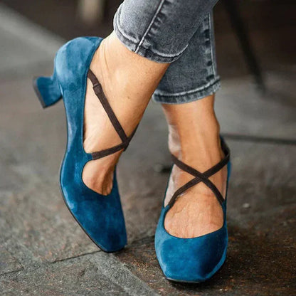 Jennie | ELEGANT STRAP MID-HEELS