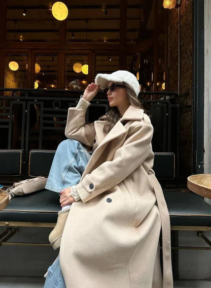 Annabella -  Elegant Design Warm Winter Jacket